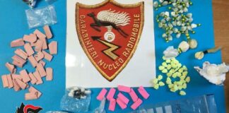 Tre baresi in trasferta sorpresi con la droga: arrestati dai Carabinieri