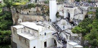 Crollo parziale della cripta “Buona Nuova” a Massafra