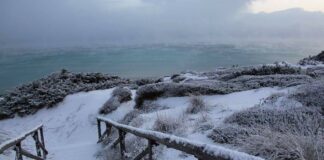 Taranto e provincia tra gelo e neve
