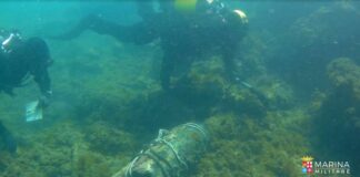 Ordigni bellici nel Mar Piccolo