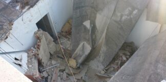 Crolla solaio nella notte in via D’Alò Alfieri: quattro feriti