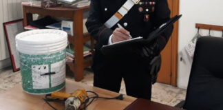 Ruba all’interno di un cantiere edile: 24enne arrestato dai Carabinieri