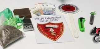 Spaccio di stupefacenti: arrestato un 39enne