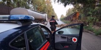 Crolla parte dell’antico Acquedotto del Triglio