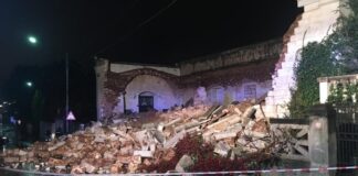 Crolla un edificio a Martina in via Taranto: nessun ferito