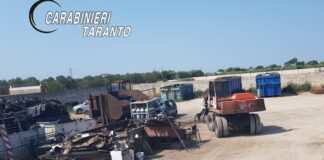 Sequestrato un deposito di stoccaggio di materiale ferroso: denunciato un 48enne