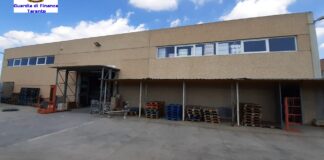 Sequestrato dalla Guardia di Finanza un capannone industriale dal valore di 800 mila euro