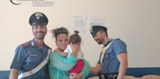 La bimbina non respira, la corsa in ospedale coi carabinieri: salva!