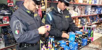Le Fiamme Gialle sequestrano oltre 425.000 prodotti pericolosi per la salute