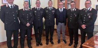 Onori e nuovi gradi nell’Arma conferiti dal comandante provinciale Marinucci