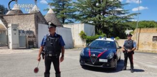 Controlli dei Carabinieri a Martina Franca, chiusa impresa irregolare