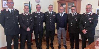 Grado superiore per 5 carabinieri