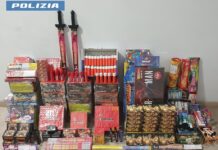 Botti illegali, due persone denunciate dalla Polizia: sequestrati oltre 10 chili di materiale