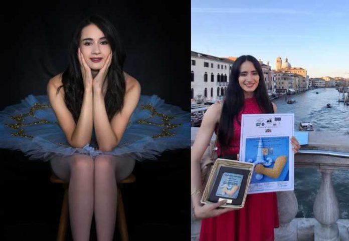 Roberta Di Laura brilla a Venezia: premio internazionale "Leone d'oro alla danzatrice pugliese