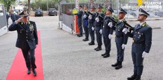 Visita di Commiato del Comandante regionale Puglia della Guardia di Finanza