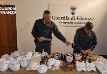 Halloween, la Guardia di Finanza sequestra a Manduria diversi prodotti non a norma