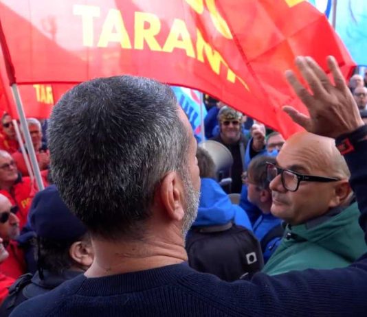 Terminati i blocchi stradali e le proteste dei lavoratori ex Ilva